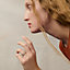 Uni ring, small model, View: Worn, worn, view 3 of 4