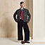 Unie Fer a Cheval tie, View: Worn, worn, view 2 of 2