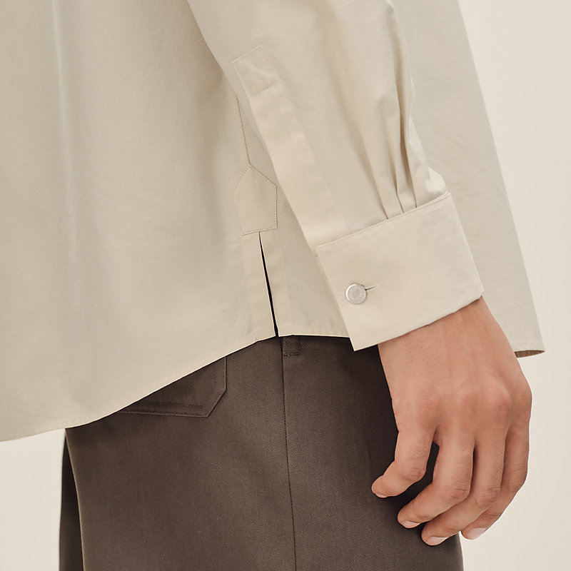 HERMES Voyage au Long COURS長袖シャツ Cashmere long-sleeve cardigan | Hermès Canada