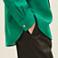 V-neck boxy fit shirt, View: Worn, worn, view 6 of 7