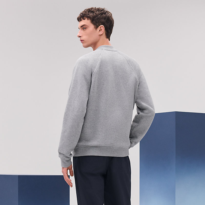Varsity jacket with Clou de Selle detail | Hermès USA
