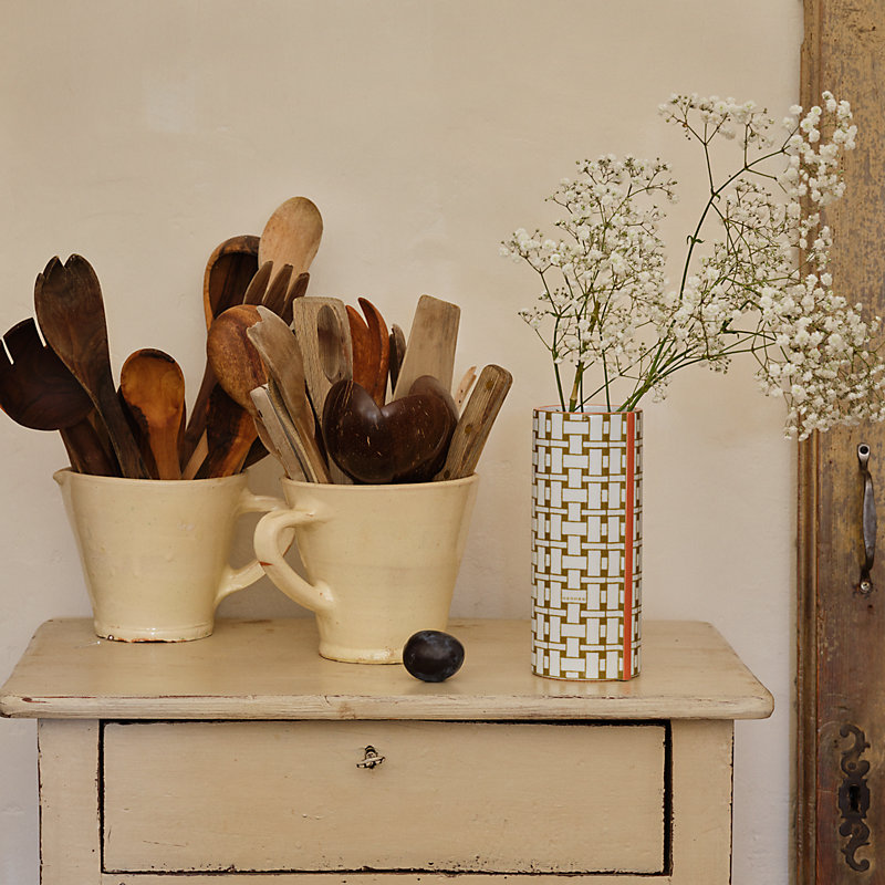 Vase haut Périmètre Abaca H, moyen modèle