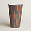 Vase haut Périmètre Chevron Vibré, grand modèle, Vue: Vue de dos, back, vue 2 sur 4