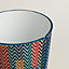 Vase haut Périmètre Chevron Vibré, grand modèle, Vue: Vue détaillée, detail, vue 3 sur 4