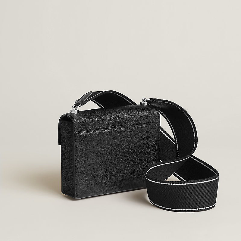 【美品 /Noir × シルバー金具】HERMES Verrou ミニ 17 バッグ Verrou mini bag | Hermès Finland