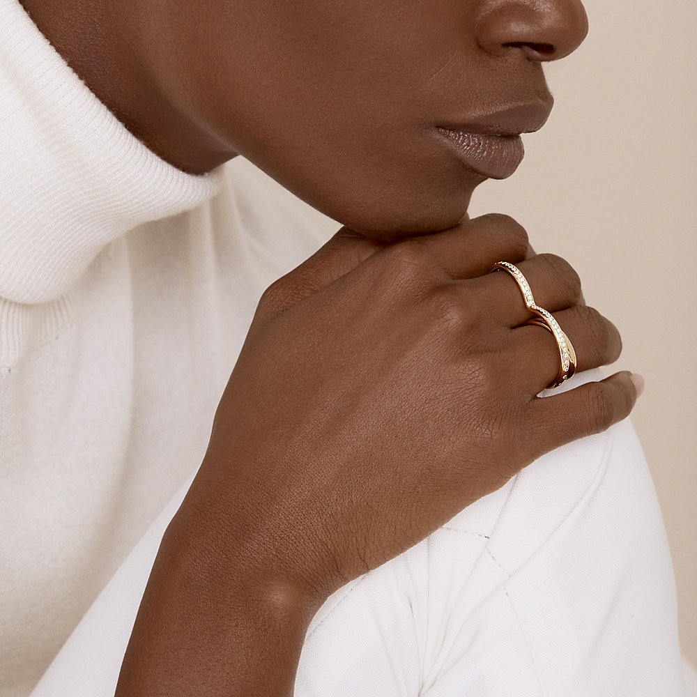 Hermès Mini Coeur Twilly Ring