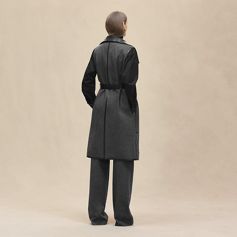 新品同様★HERMES★2025★カシミヤ★ベルト付★ジレ★コート 新品同様☆HERMES☆2025☆カシミヤ☆ベルト付☆ジレ☆コート 【公式通販】