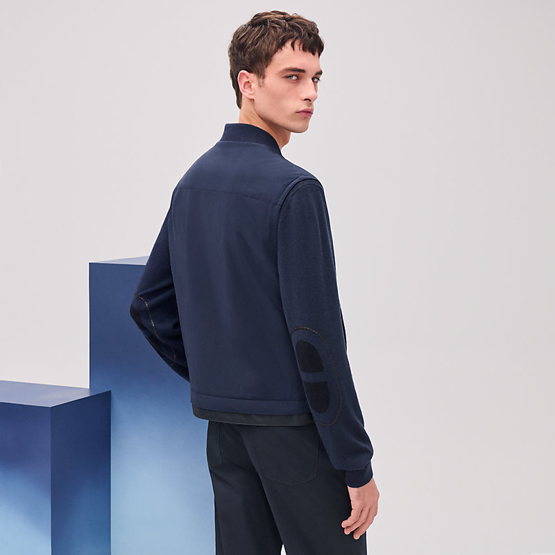【リバーシブル】HERMES ジャケット バイアスH HERMES《リバーシブルで楽しめる♪》 ジャケット バイアスH
