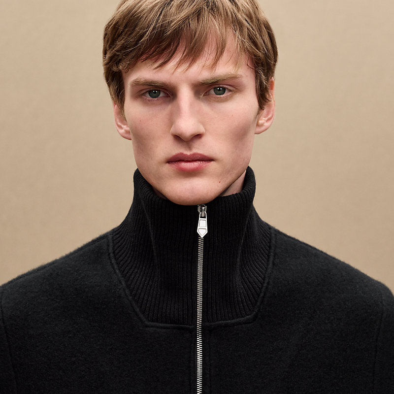 Vest with leather details	, View: , view 4 of 5