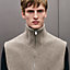 Vest with leather details	, View: Worn, worn, view 4 of 5