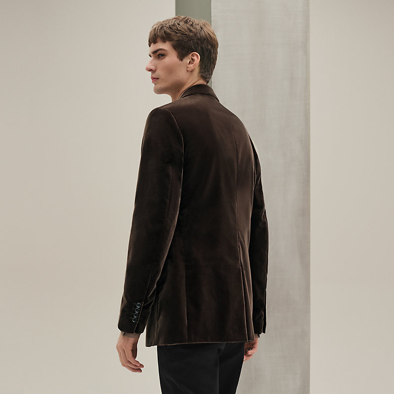 Veste Hermès Paris Taille 40 - Noir, Style Blazer En Laine, Occasion Très Bon état