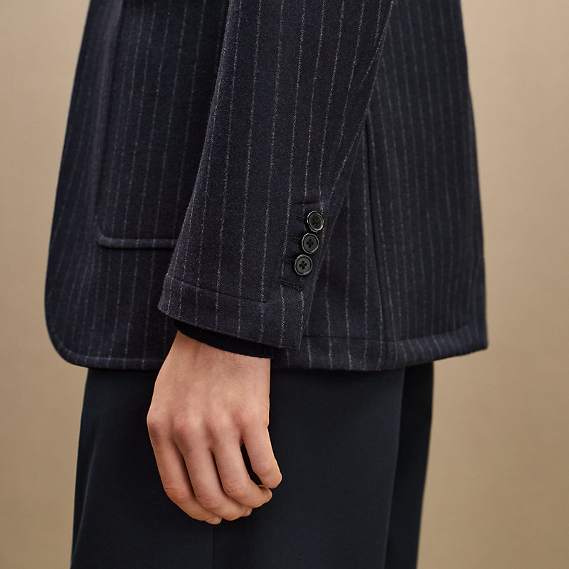 Veste 24 Relax «&nbsp;rayure technique&nbsp;», modèle court