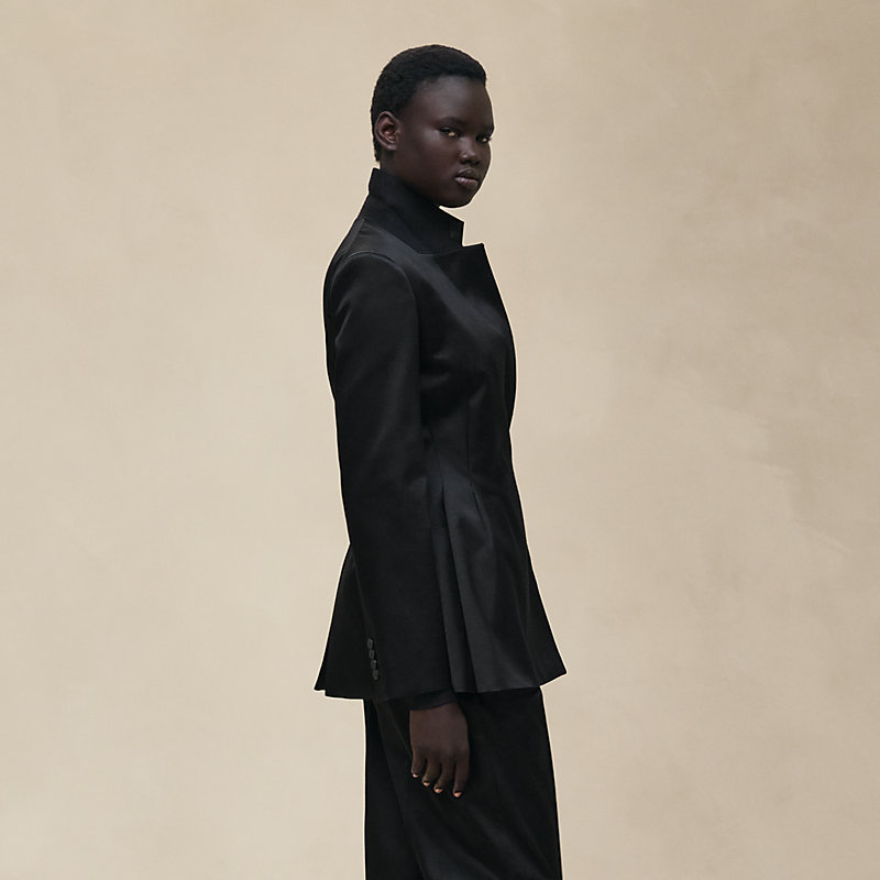 Veste tailleur nouée à la taille, Vue: , vue 3 sur 7