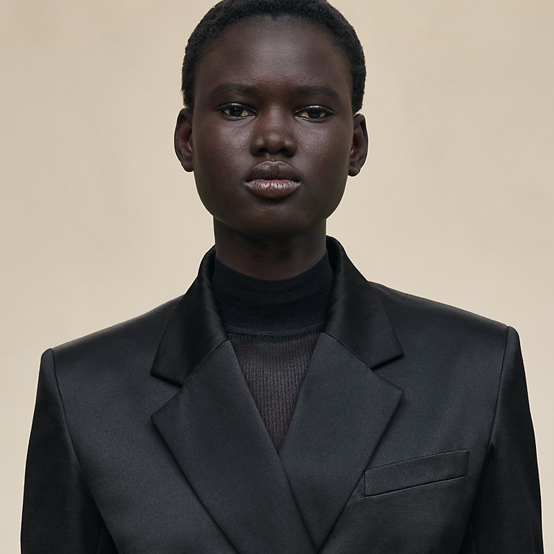 Veste tailleur nouée à la taille, Vue: , vue 5 sur 7