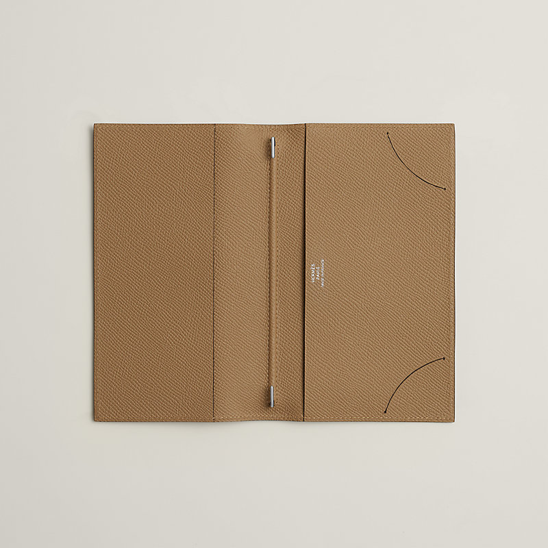 Vision II Simple agenda cover - Beige | Hermès Australia