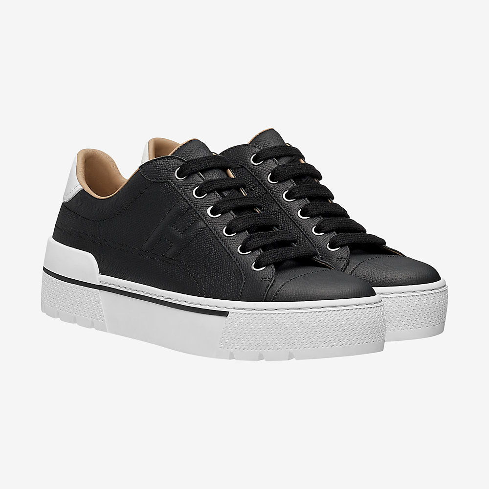 hermes platform sneakers