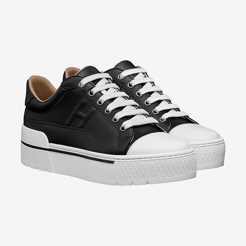 hermes platform sneakers