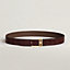 Volte-face reversible belt buckle & Leather strap 32&nbsp;mm, View: , view 1 of 4