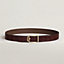 Volte-face reversible belt buckle & Leather strap 32&nbsp;mm, View: , view 2 of 4