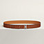Volte-face reversible belt buckle & Leather strap 32&nbsp;mm, View: , view 2 of 3