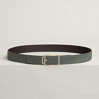 アクセサリー Hermes Belt & Buckle H belt buckle & Reversible leather strap 32 mm | Hermès USA