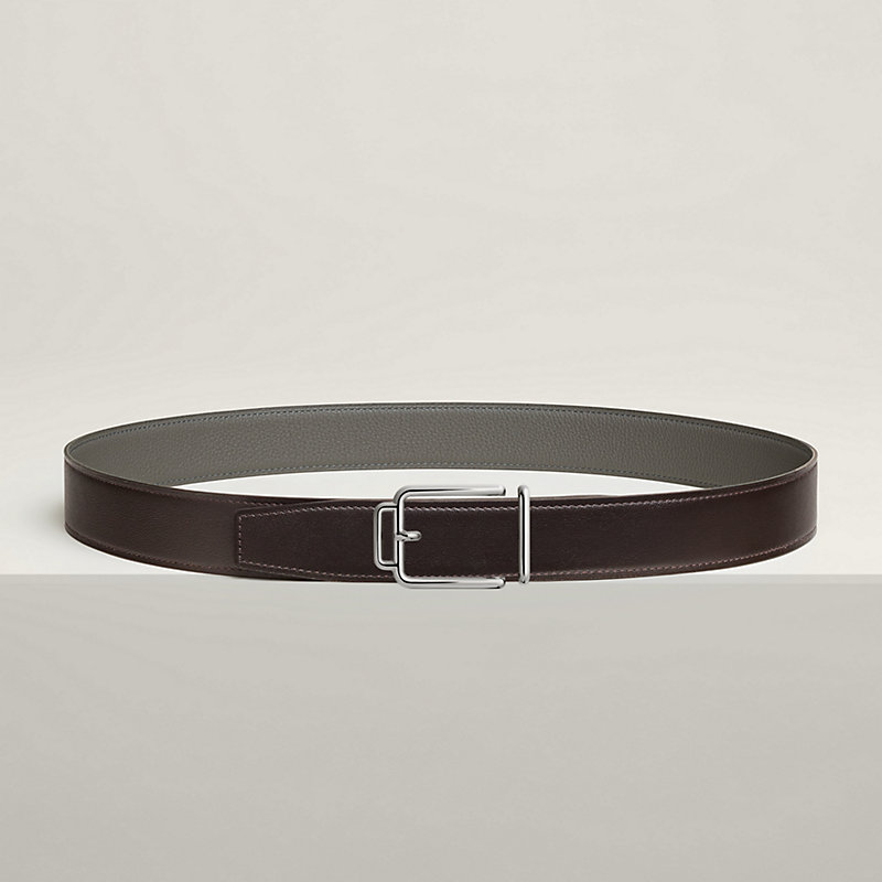 Volte-face reversible belt buckle & Reversible leather strap 32&nbsp;mm, View: , view 4 of 5