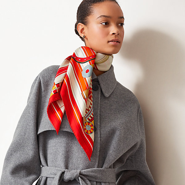 Voltes et Pirouettes scarf 90 | Hermès USA