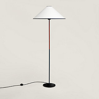 Voltige d'Hermès floor lamp - Brown | Hermès USA
