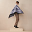 Voltige double face poncho, View: Worn, worn, view 2 of 3
