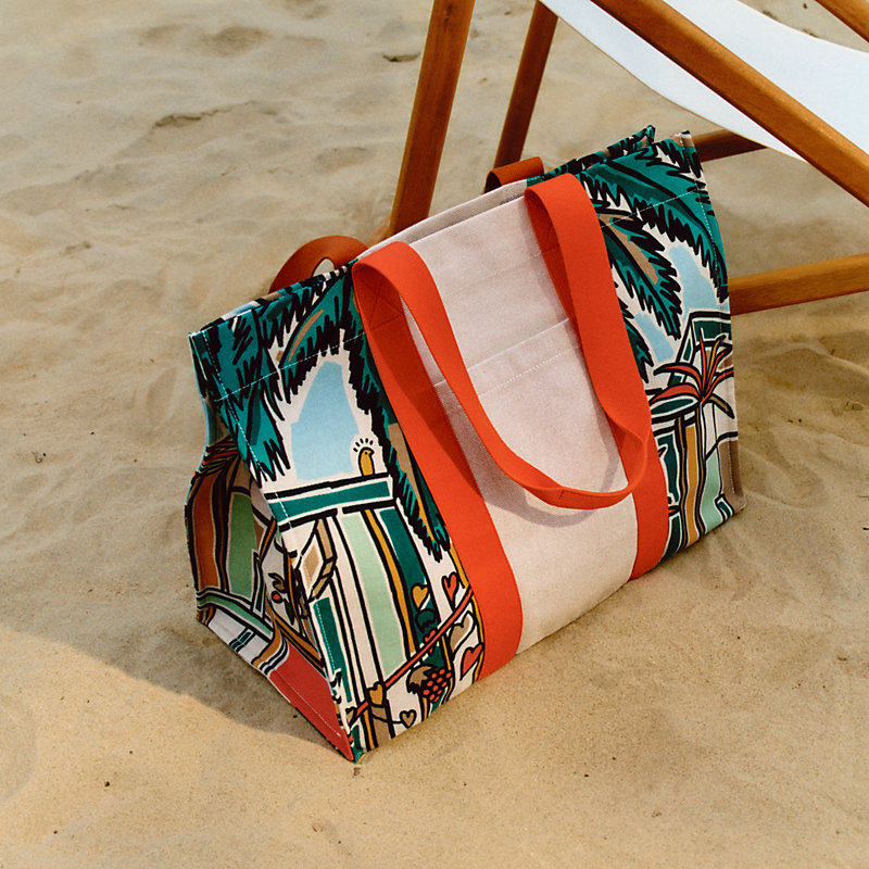 Vue sur la Dune beach bag
