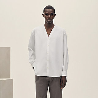 Vネックシャツ ボクシーフィット | Hermès - エルメス-公式サイト