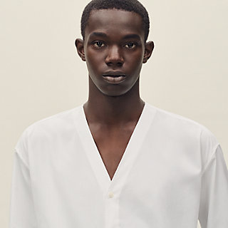 Vネックシャツ ボクシーフィット | Hermès - エルメス-公式サイト