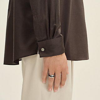 Vネックシャツ ボクシーフィット | Hermès - エルメス-公式サイト