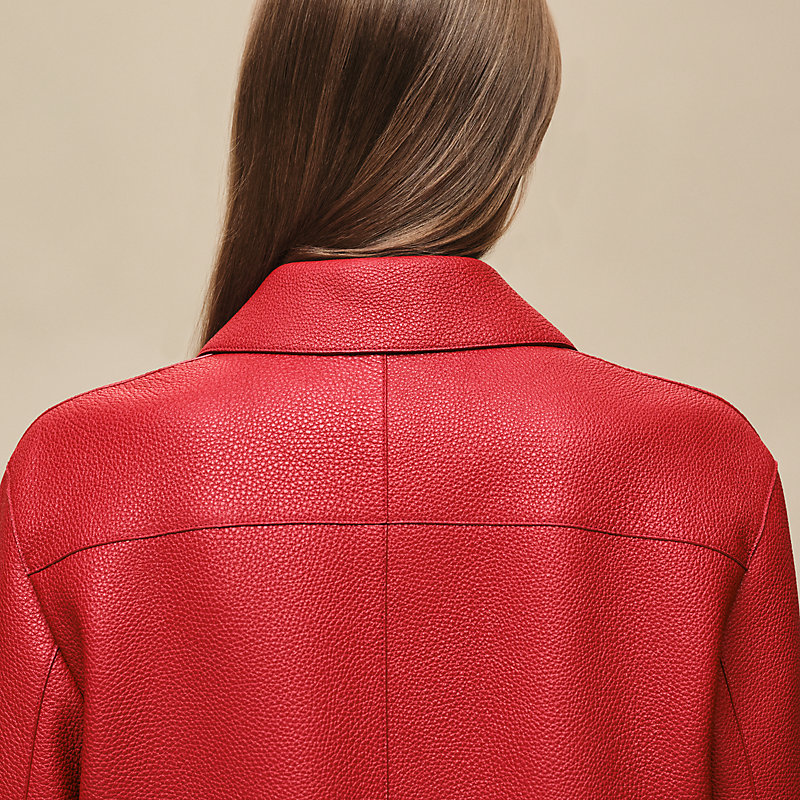 Washed deerskin jacket, View: , view 6 of 7