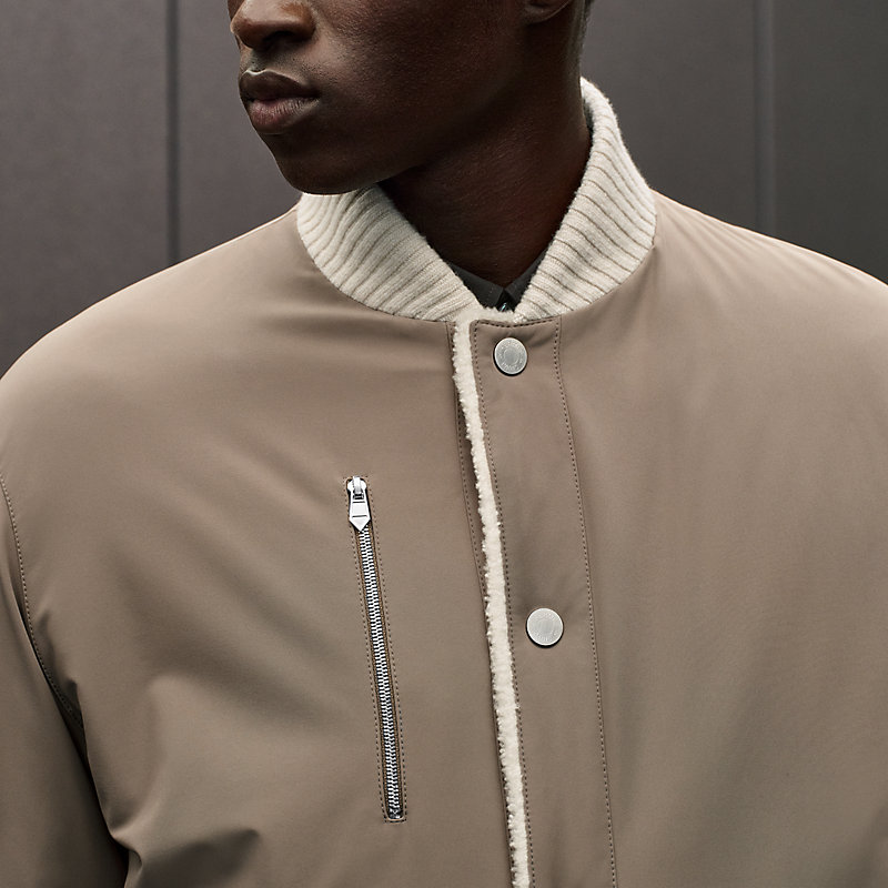 Wendeblouson mit Rippung