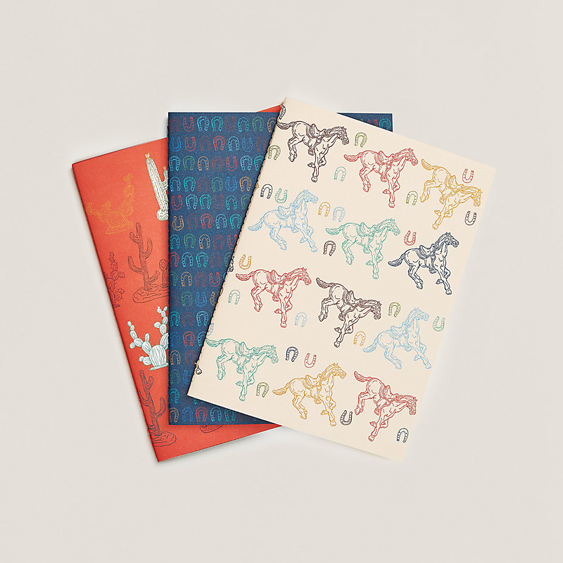 hermes silk notebook