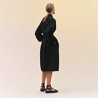 hermes wool coat