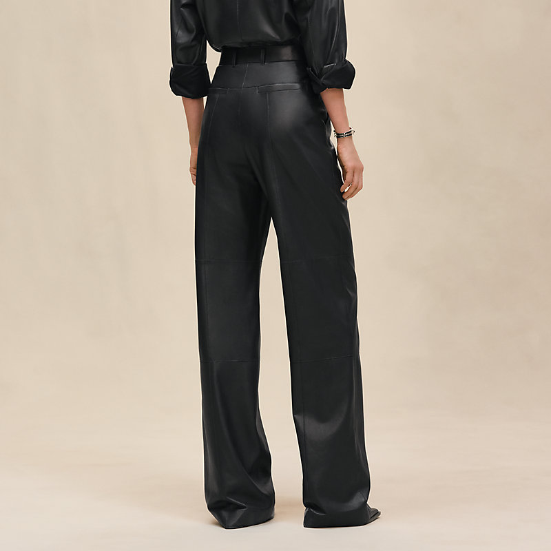 Wide pants - Grey | Hermès USA Wide pants - Grey | Hermès USA