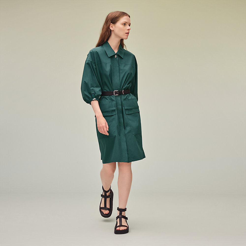 HERMES 26S SHIRT DRESS 485 main image 1