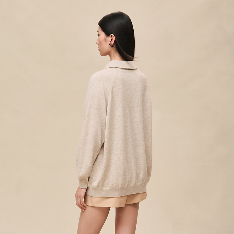 Wide sweater