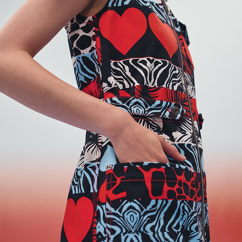 "Wild" denim dress