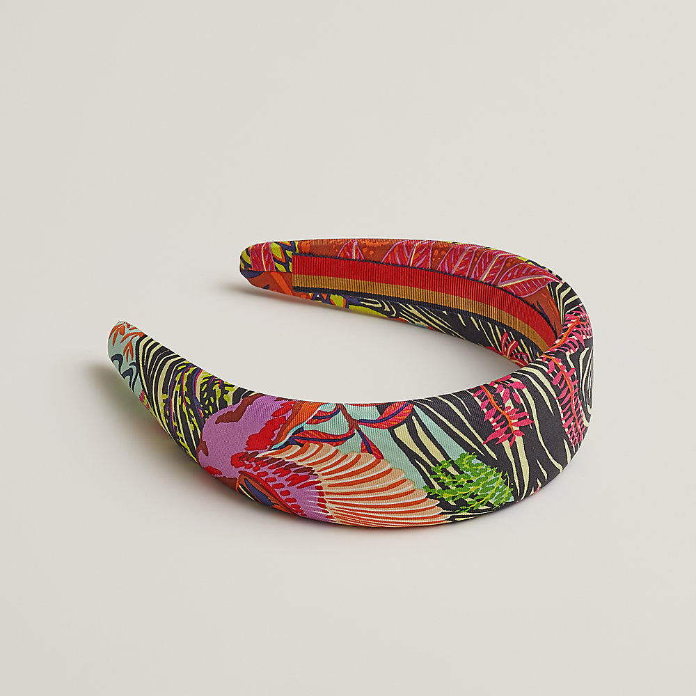 Wild Singapore" Gina headband | Hermès