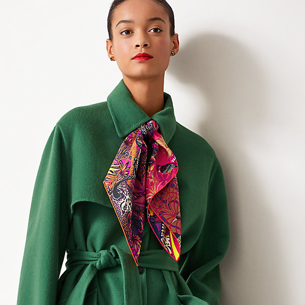 hermes green scarf