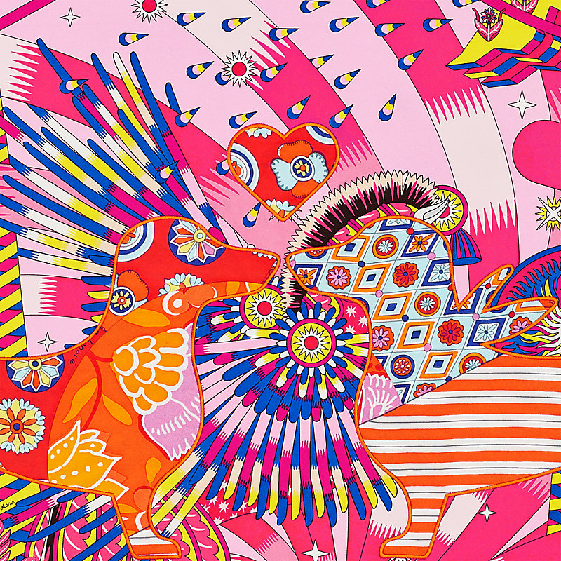 Woof Woof scarf 90 | Hermès Australia