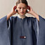 Wool and linen cape, View: Worn, worn, view 2 of 7
