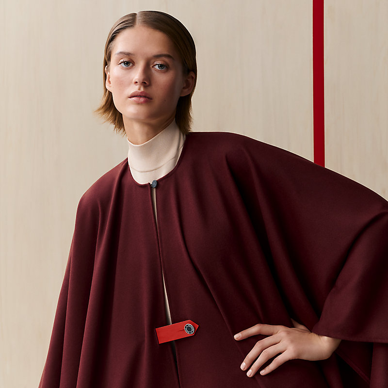 Wool cape