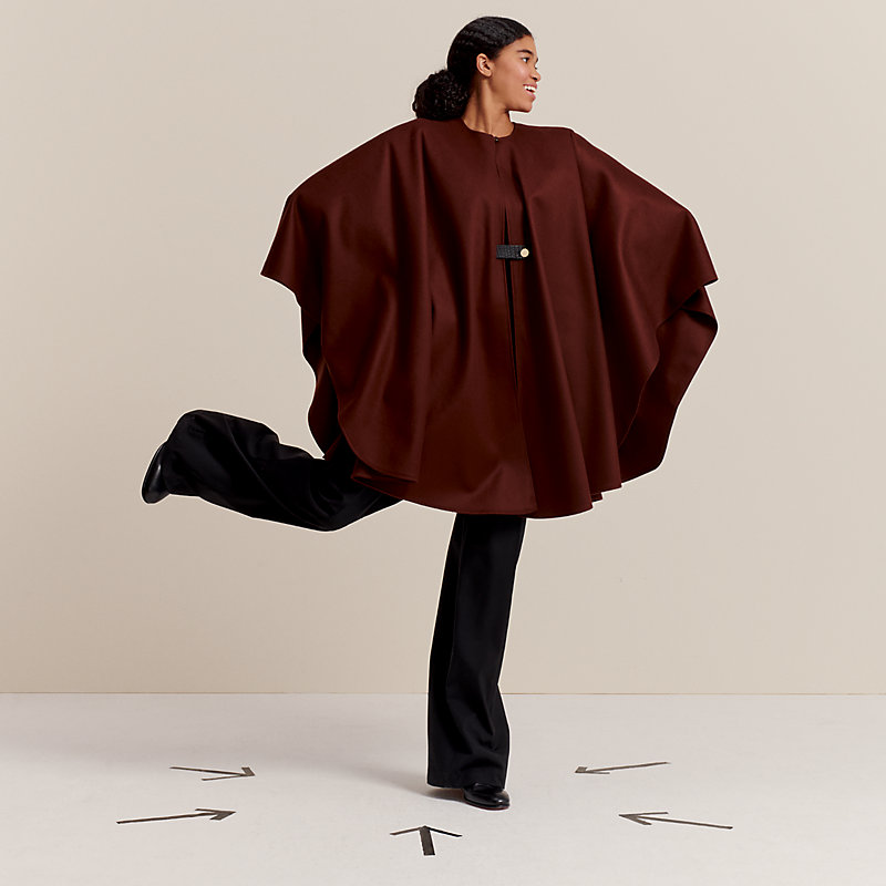 Wool cape