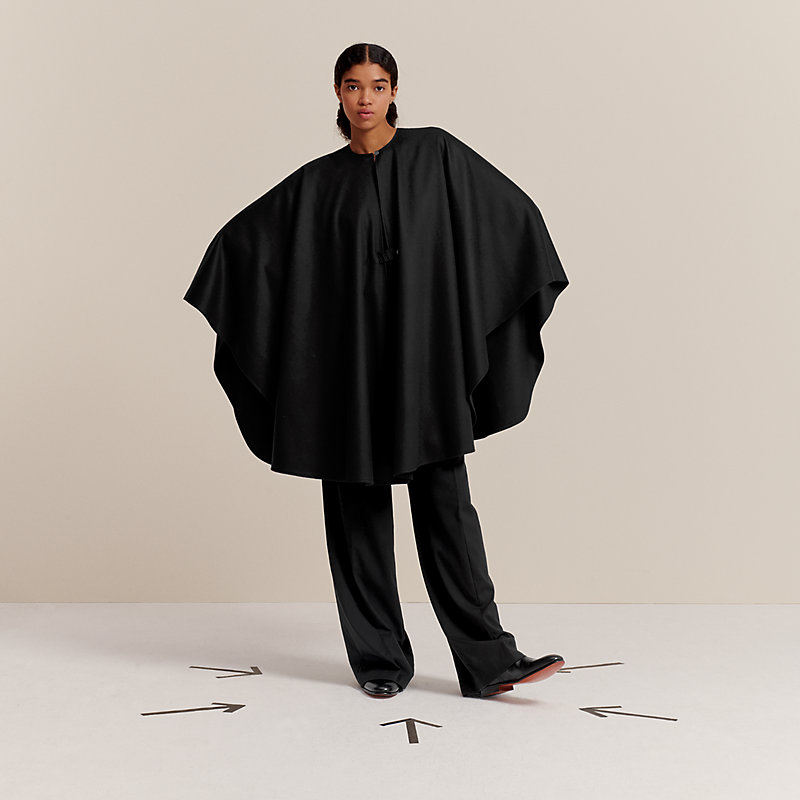 Wool cape