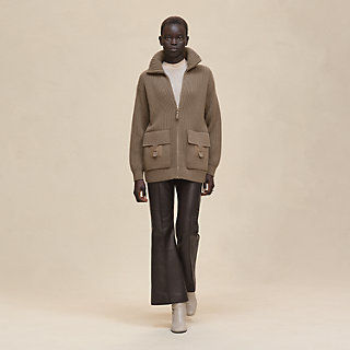 Wool knit jacket | Hermès USA
