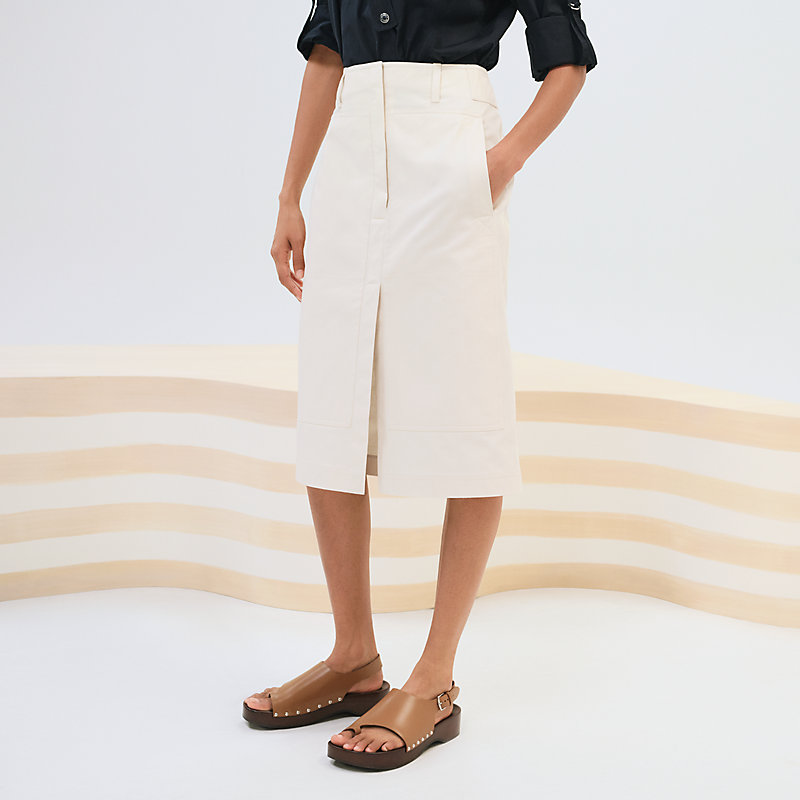 HERMES スカート Workwear skirt ★関税込 Workwear skirt | Hermès Canada